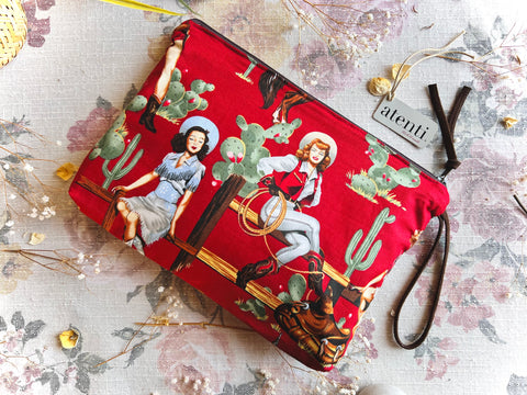 Cowgirl Red Grand Pouch