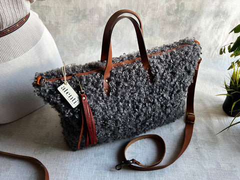 Curly Cute Charcoal Buddy Bag