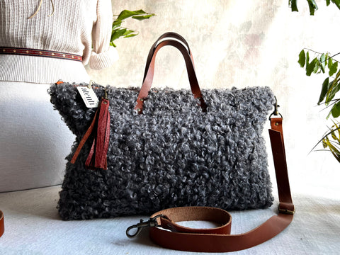 Curly Cute Charcoal Buddy Bag